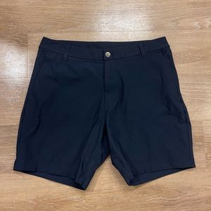 Lululemon Commission Shorts Classic Fit Warpstreme 7” Size: 33 True Navy